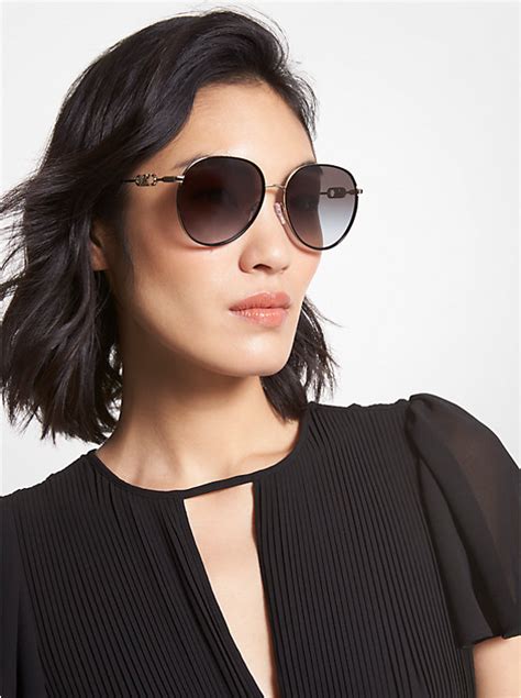 discount michael kors aviator sunglasses|michael kors pilot women's sunglasses.